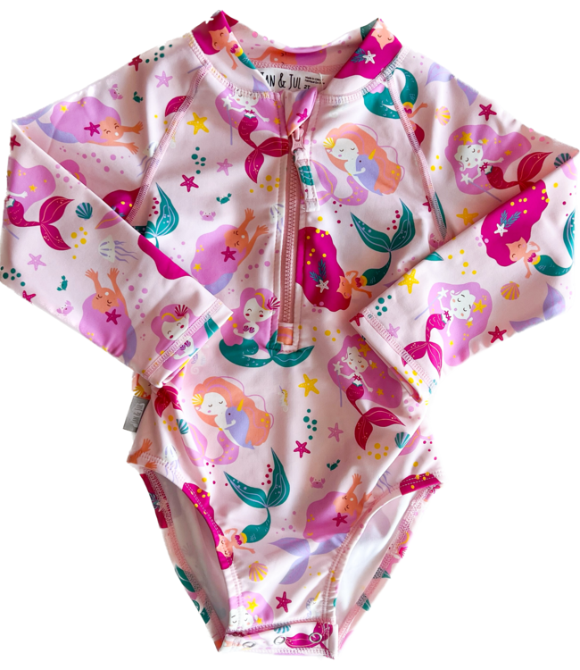 JAN & JUL MAILLOT DE BAIN - PINK MERMAID