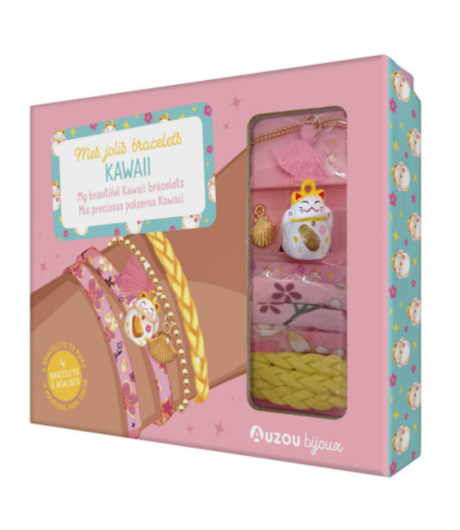 AUZOU COFFRET DE BRACELETS - KAWAII