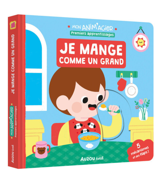 AUZOU MON ANIM'AGIER - JE MANGE COMME UN GRAND