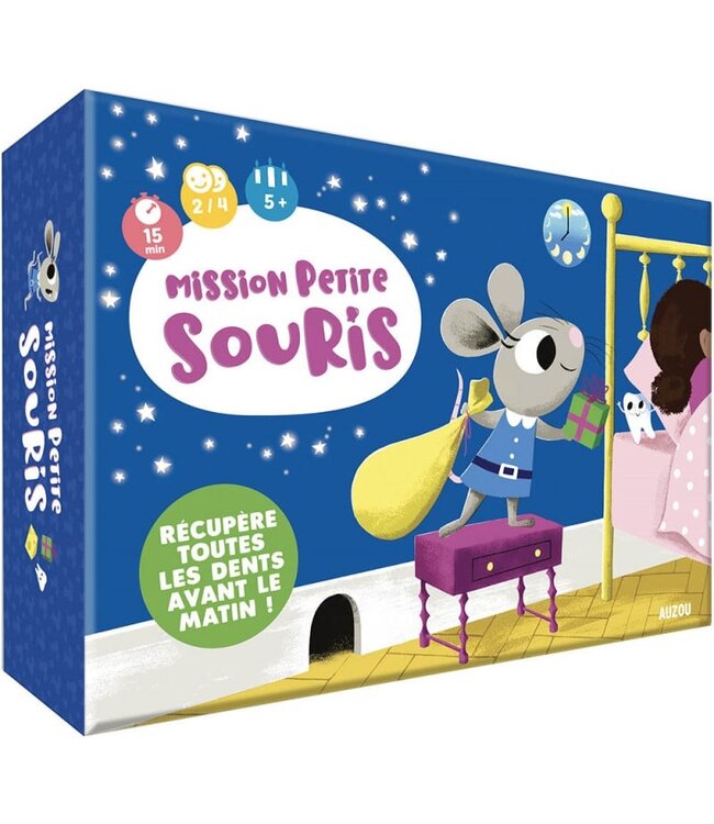 AUZOU P'TIT JEU - MISSION PETITE SOURIS