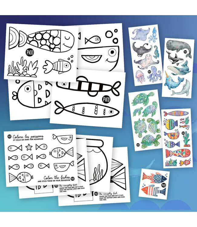 PiCO TATOO ENSEMBLE SURPRISE - SOUS L'EAU
