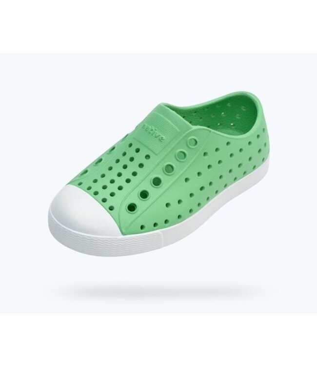 NATIVE CHAUSSURE JEFFERSON - CANDY GREEN/SHELL WHITE