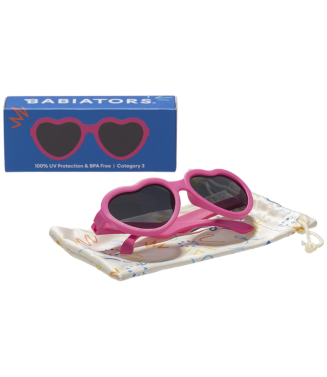 BABIATORS LUNETTES HEART - PAPARAZZI PINK