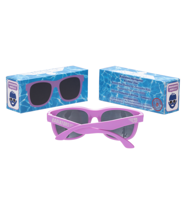 BABIATORS LUNETTES NAVIGATEUR - LITTLE LILAC