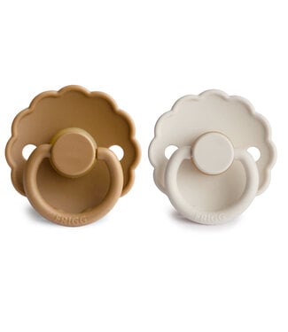MUSHIE SUCES (PQT 2) DAISY SILICONE - CAPPUCCINO/CREAM
