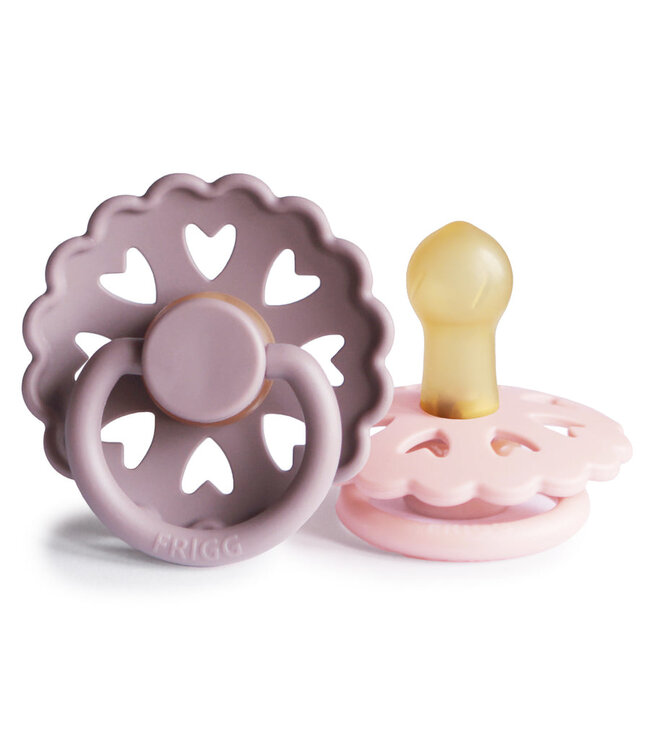 MUSHIE SUCES (PQT 2) ANDERSON RUBBER - TWILIGHT MAUVE/WHITE LILAC