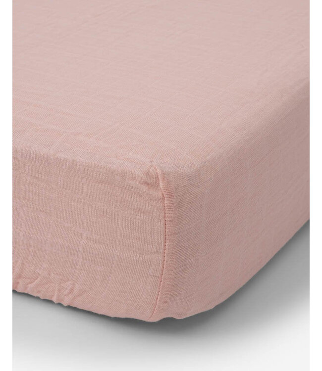 LITTLE UNICORN DRAP CONTOUR POUR BASSINETTE - ROSE PÉTAL