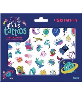 AUZOU TATOUAGES - MES P'TITS TATTOOS : CONSTELLATIONS