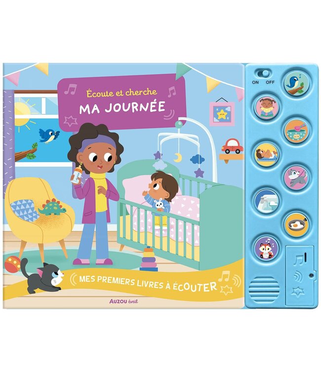 AUZOU MES 1ERS LIVRES À ÉCOUTER - ÉCOUTE ET CHERCHE : MA JOURNÉE