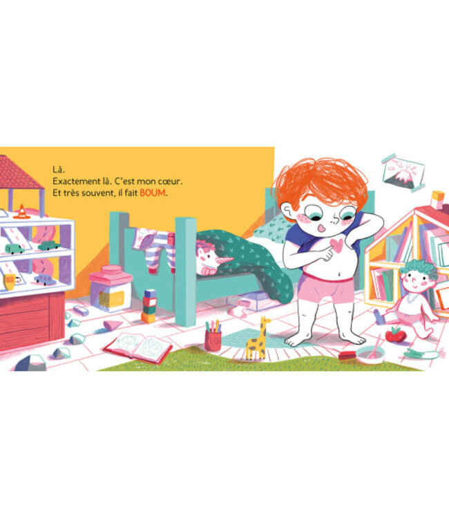 AUZOU LIVRE - MON COEUR FAIT BOUM !