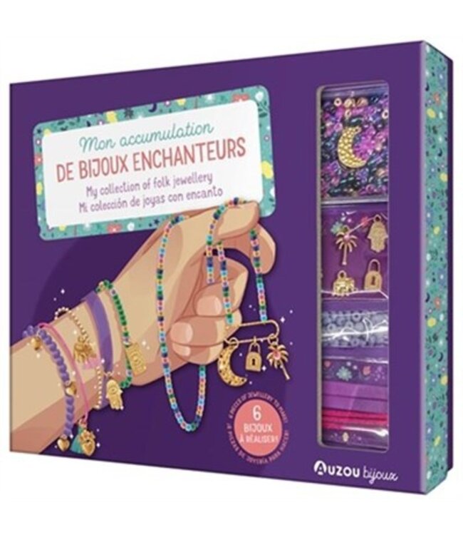 AUZOU COFFRET - MON ACCUMULATION DE BIJOUX ENCHANTEURS