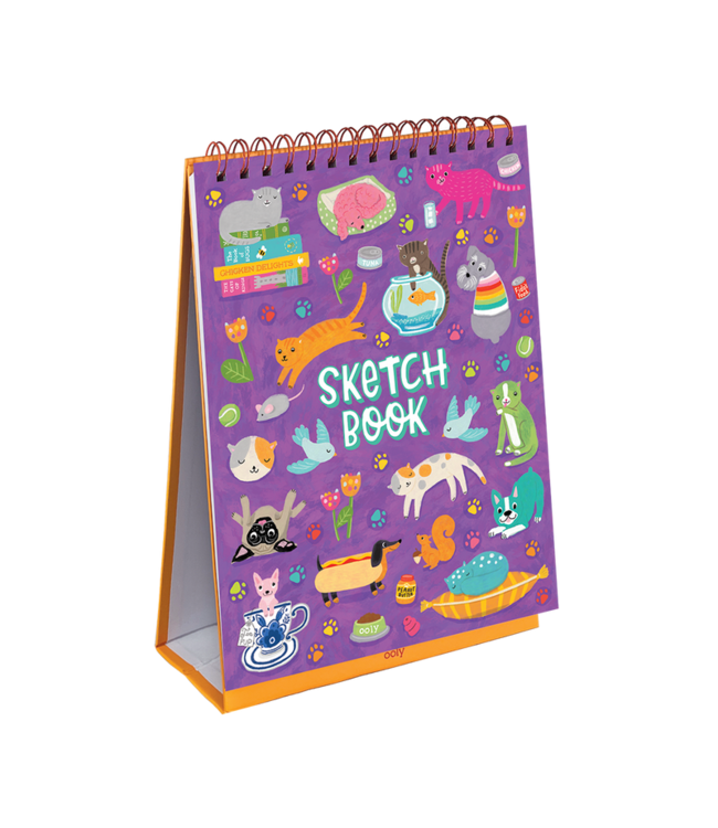 OOLY CAHIER SKETCH & SHOW STANDING - PETS AT PLAY