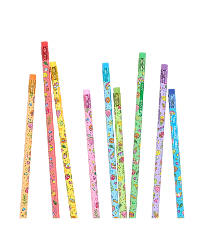 OOLY ENS. 12 CRAYONS PARFUMÉS - DOODLERS FRUITY