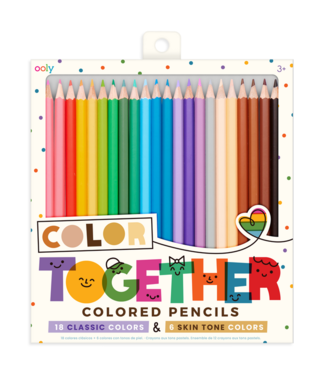 OOLY ENS. 24 CRAYONS COLOR TOGETHER - CLASSIC