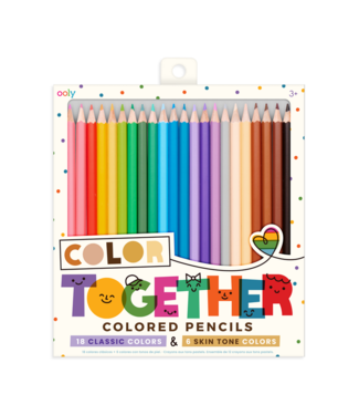 OOLY ENS. 24 CRAYONS COLOR TOGETHER - CLASSIC