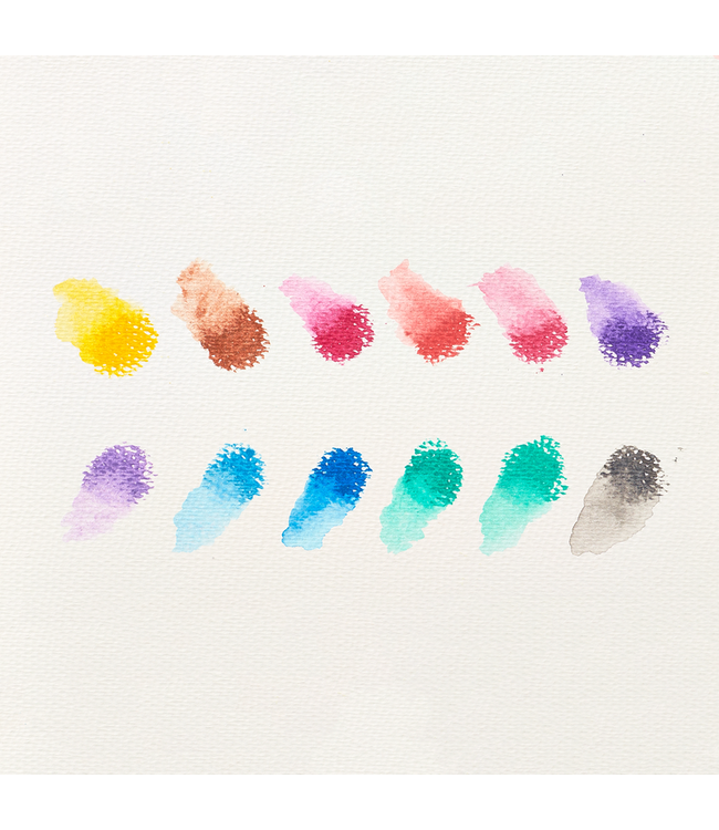 OOLY ENS. DE 12 CRAYONS GEL - SPARKLE WATERCOLOR