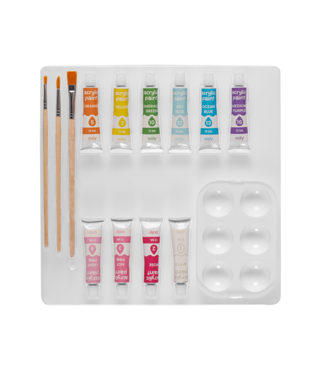 OOLY ENS. DE PEINTURE À NUMÉRO - MAGIC UNICORN