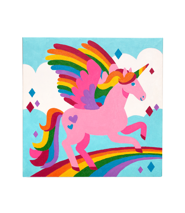 OOLY ENS. DE PEINTURE À NUMÉRO - MAGIC UNICORN