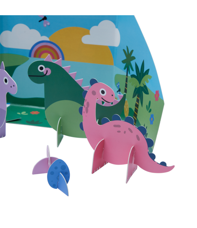 OOLY LIVRE CRÉER UNE SCÈNE D'ACTIVITÉ - DINO LAND