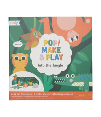 OOLY LIVRE CRÉER UNE SCÈNE D'ACTIVITÉ - INTO THE JUNGLE