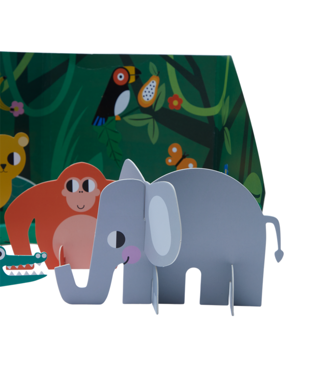 OOLY LIVRE CRÉER UNE SCÈNE D'ACTIVITÉ - INTO THE JUNGLE