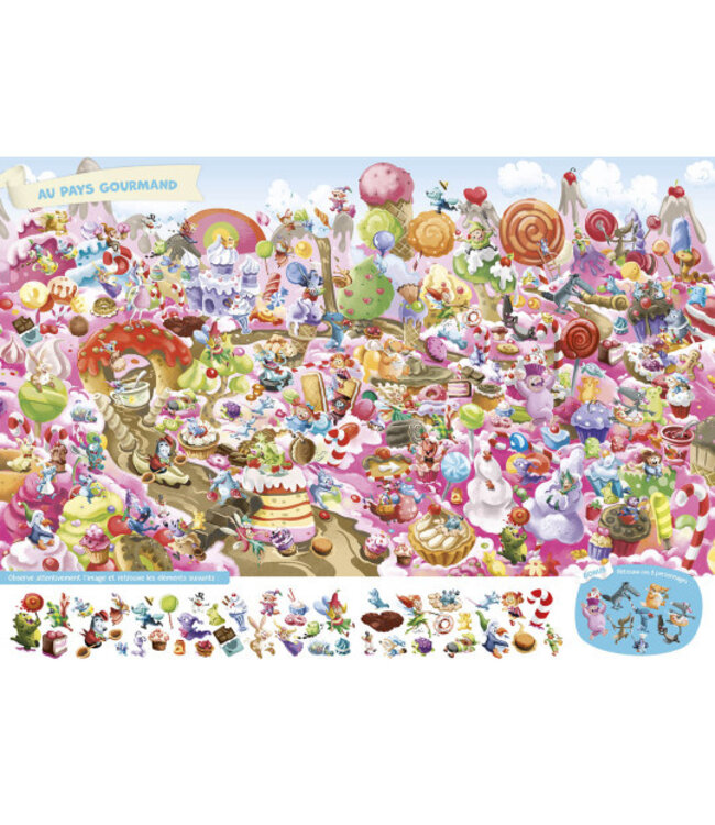 AUZOU LIVRE - L'INCROYABLE CHERCHE ET TROUVE DE P'TIT LOUP