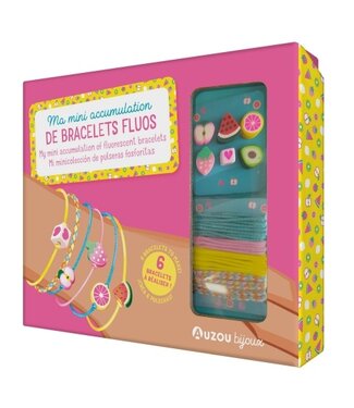 AUZOU COFFRET - MON ACCUMULATION DE BRACELETS FLUOS