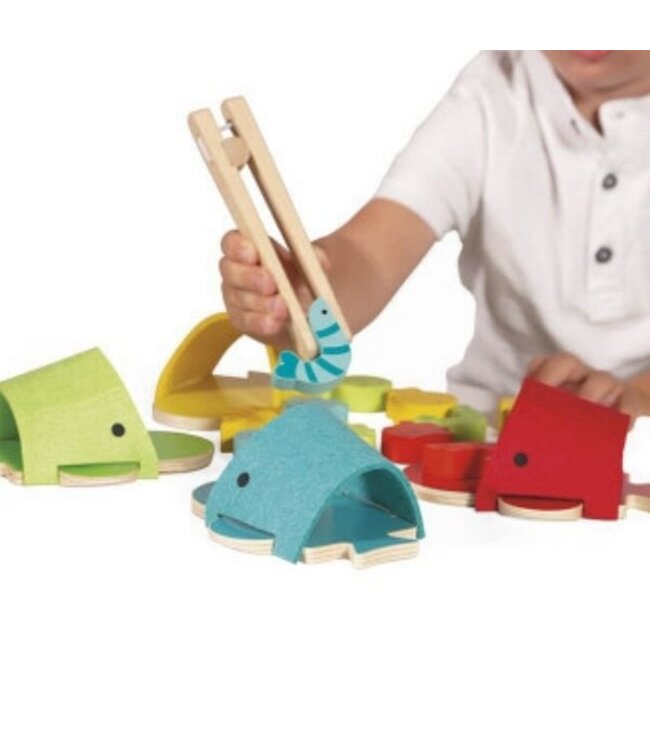 JANOD JEU DE TRI DES COULEURS - BALEINES