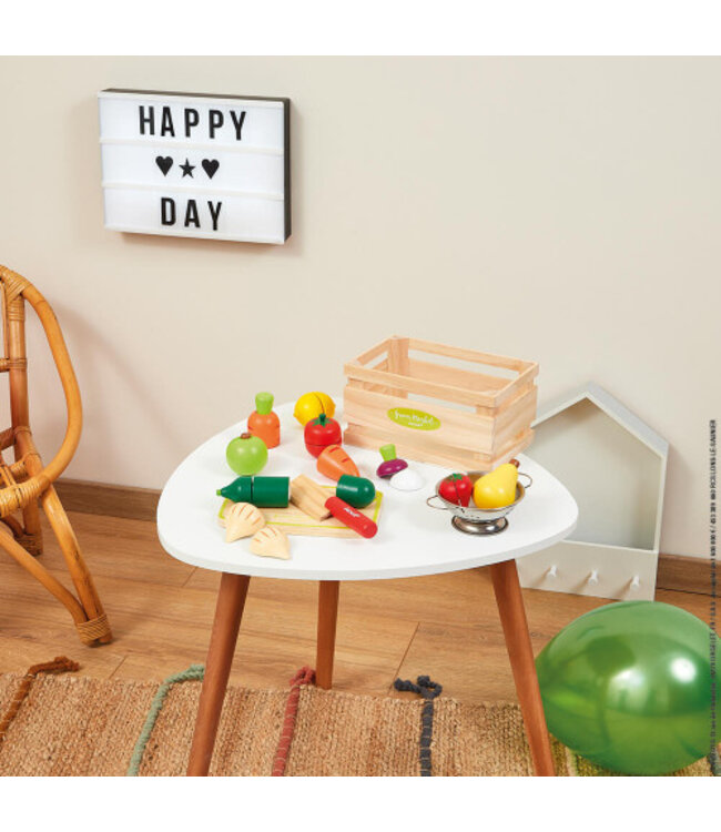 JANOD ENSEMBLE DE FRUITS ET LÉGUMES À DÉCOUPER  - GREEN MARKET