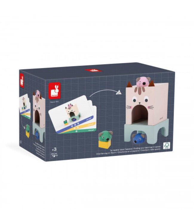 JANOD JEU ÉDUCATIF - CHAT ET SOURIS