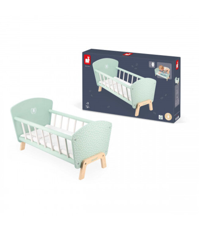 PinkZebra Parure De Lit Pour Poupée 3 Pièces, Couverture + Oreiller