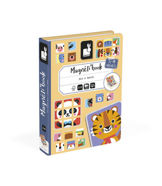JANOD MAGNÉTI'BOOK - MIX & MATCH ANIMAUX
