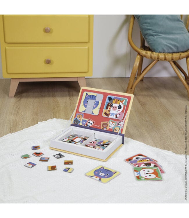 JANOD MAGNÉTI'BOOK - MIX & MATCH ANIMAUX