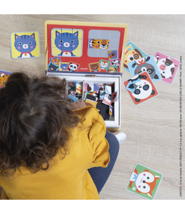 JANOD MAGNÉTI'BOOK - MIX & MATCH ANIMAUX