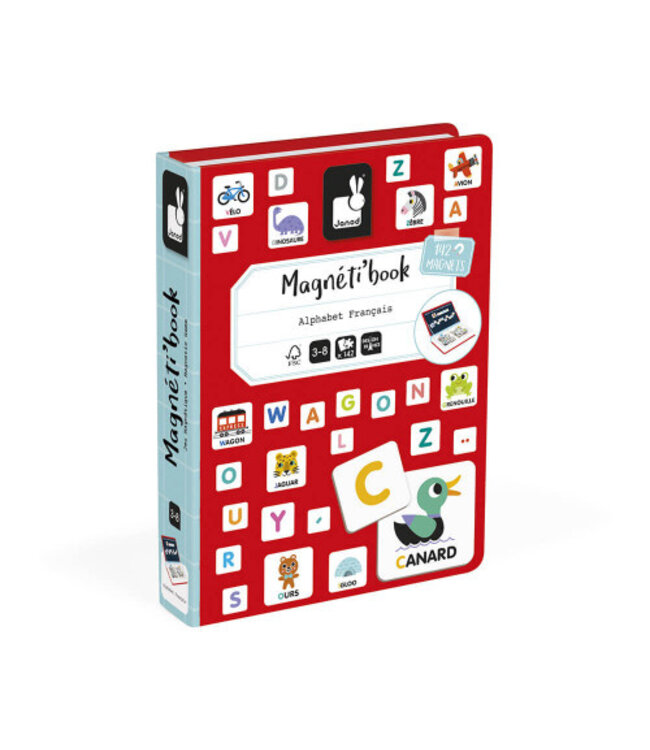 JANOD MAGNÉTI'BOOK - ALPHABET FRANÇAIS