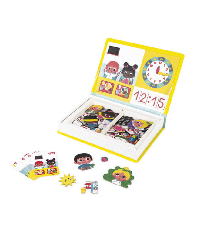 JANOD MAGNÉTI'BOOK - J'APPRENDS L'HEURE