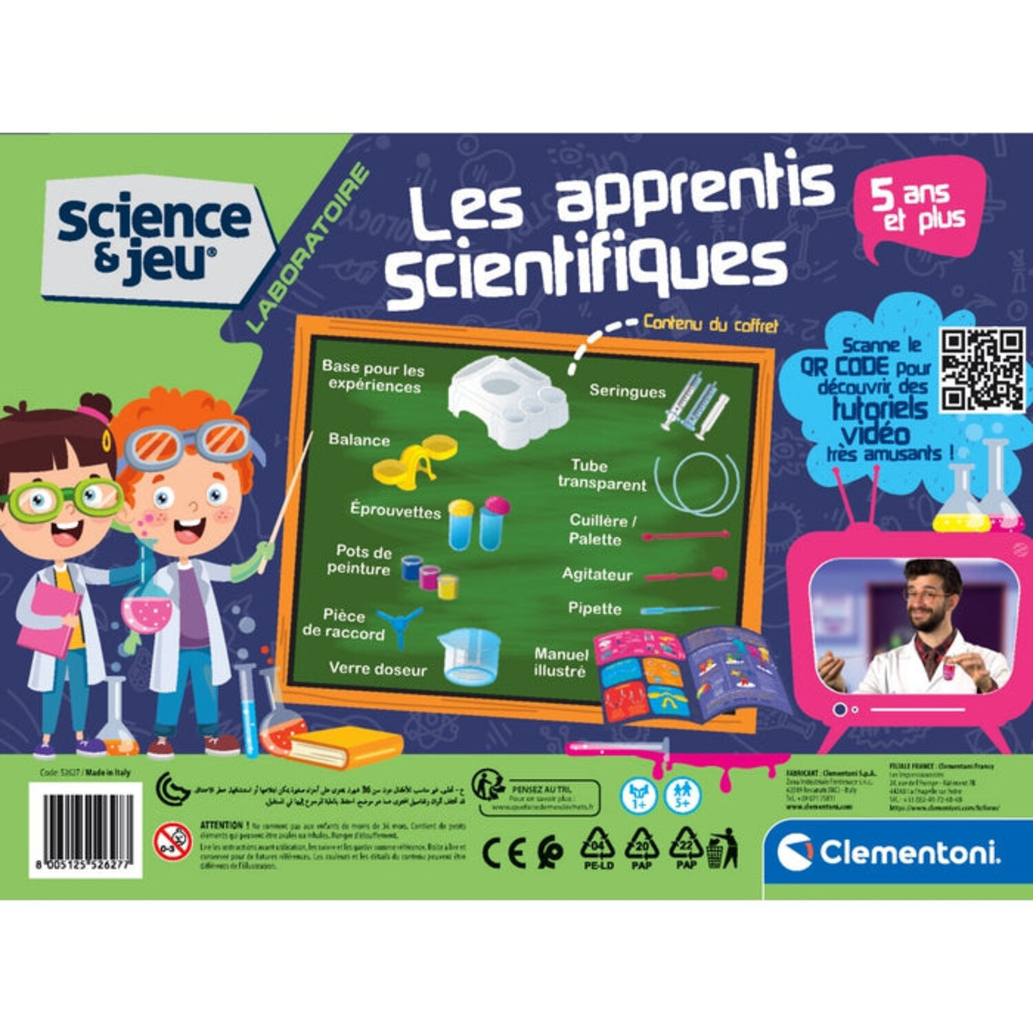 Apprentis scientifiques - Jeux Expériences scientifiques - Jeux  scientifiques - STEM - Jeux éducatifs