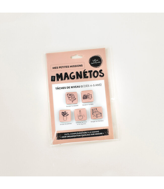 LES BELLES COMBINES LES MAGNÉTOS PETITES MISSIONS - TÂCHE NIVEAU 2 (4-5 ANS)
