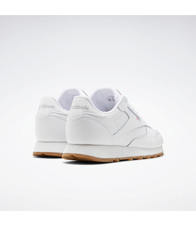 REEBOK CHAUSSURES CLASSIC LEATHER - WHITE/GUM