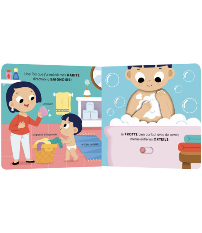 AUZOU MON ANIM'AGIER - JE ME LAVE COMME UN GRAND