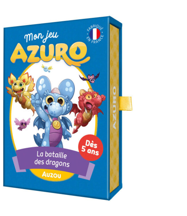 AUZOU JEU DE CARTES - AZURO LA BATAILLE DES DRAGONS