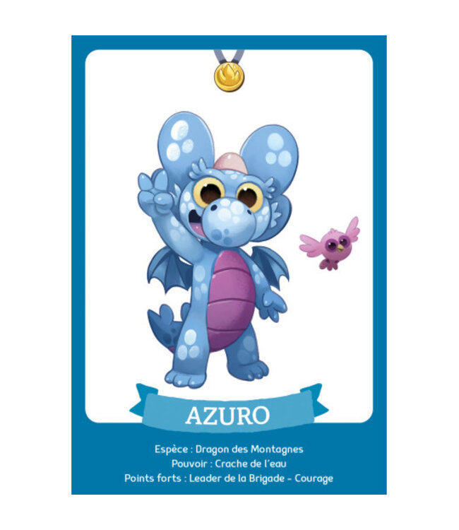 AUZOU JEU DE CARTES - AZURO LA BATAILLE DES DRAGONS