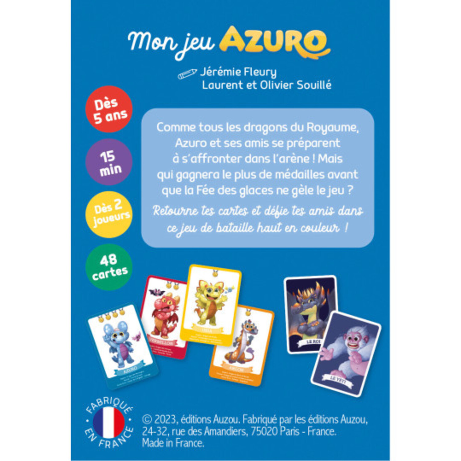 Jeux de Cartes Auzou: Jeu de Mistigri