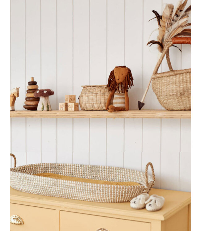 INSERT POUR PANIER À LANGER - MOUTARDE