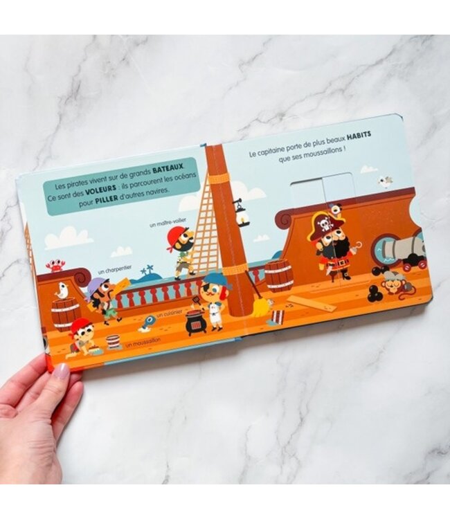 AUZOU MON ANIM'AGIER  : LES PIRATES