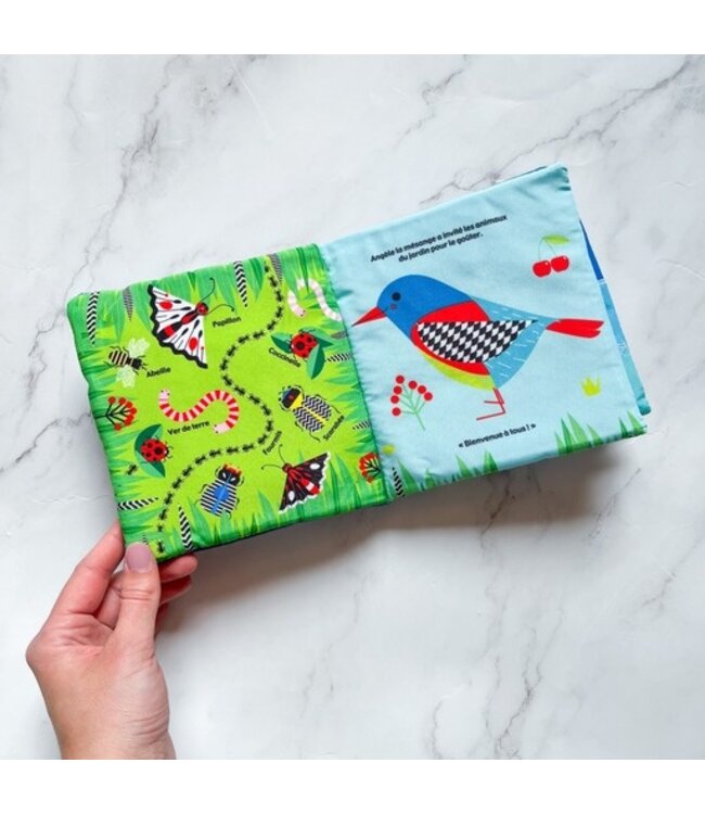 LIVRE EN TISSUS - MON AMIE LA CHOUETTE