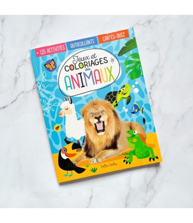 JEUX ET COLORIAGES - ANIMAUX