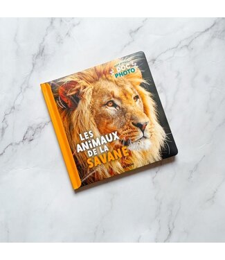 AUZOU LIVRE MON PREMIER DOC PHOTO - LES ANIMAUX DE LA SAVANE