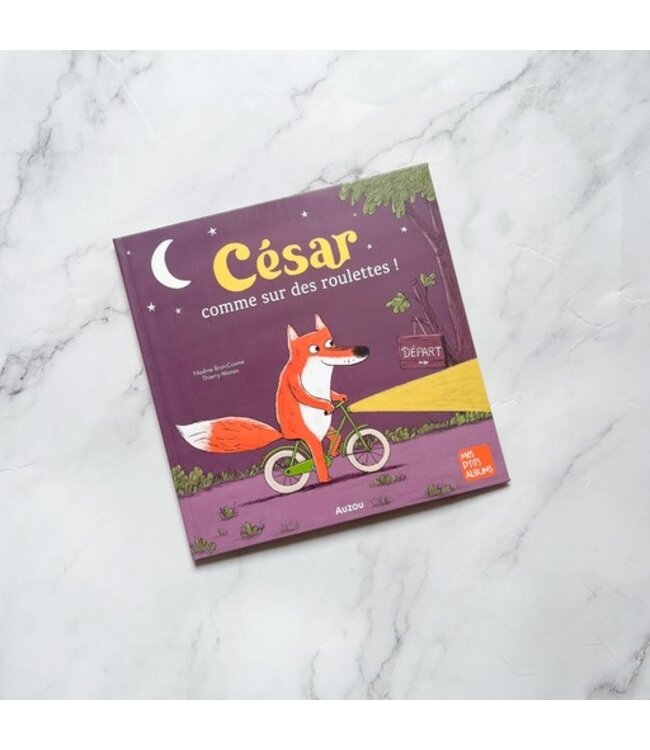 AUZOU LIVRE - CÉSAR, COMME SUR DES ROULETTES