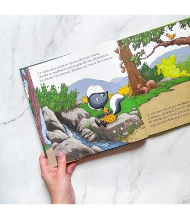 AUZOU LIVRE - MOUFFIE LA MOUFFETTE ET LE CAMPING SURPRISE